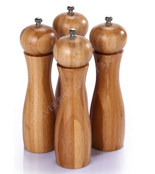 Crushed Bamboo Salt Pepper Grinder