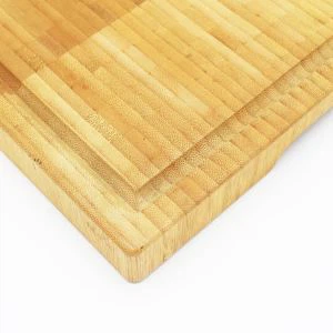 Natirel ak dirab fen grenn solid banbou tablo koupe ak ji Groove